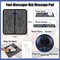 Foldable EMS Foot Massager – 8 Modes, 19 Intensity Levels