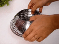 Foldable Stainless Steel Steamer Basket