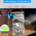 Portable Mini Air Cooler (3-in-1 Personal Cooler)
