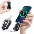 Compact Mini Power Bank – 1500mAh (Type-C & Lightning)